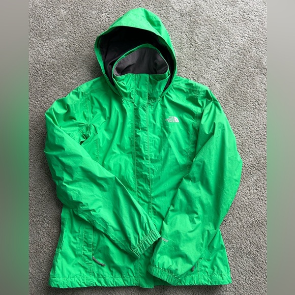 The North Face Jackets & Blazers - The North Face Hyvent Rain Jacket Green